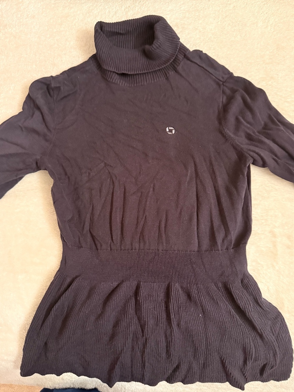 Chase Bank Peplum Sweater